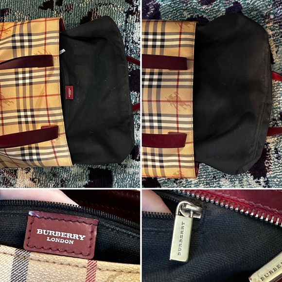 Burberry Tote in Haymarket nova check leather classic luxury that is always in! - Picture 8 of 10